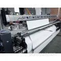 Costurador de trilho de cortina romana totalmente controlado por PLC com corte automático por indução infravermelha